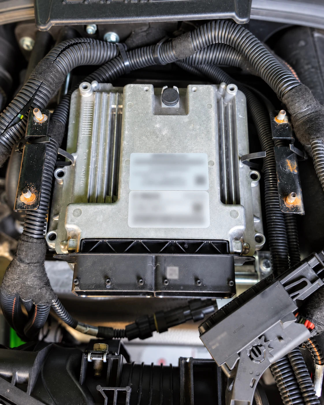 Bosch MD1CS089 in the engine compartment of the Deutz 5080 D